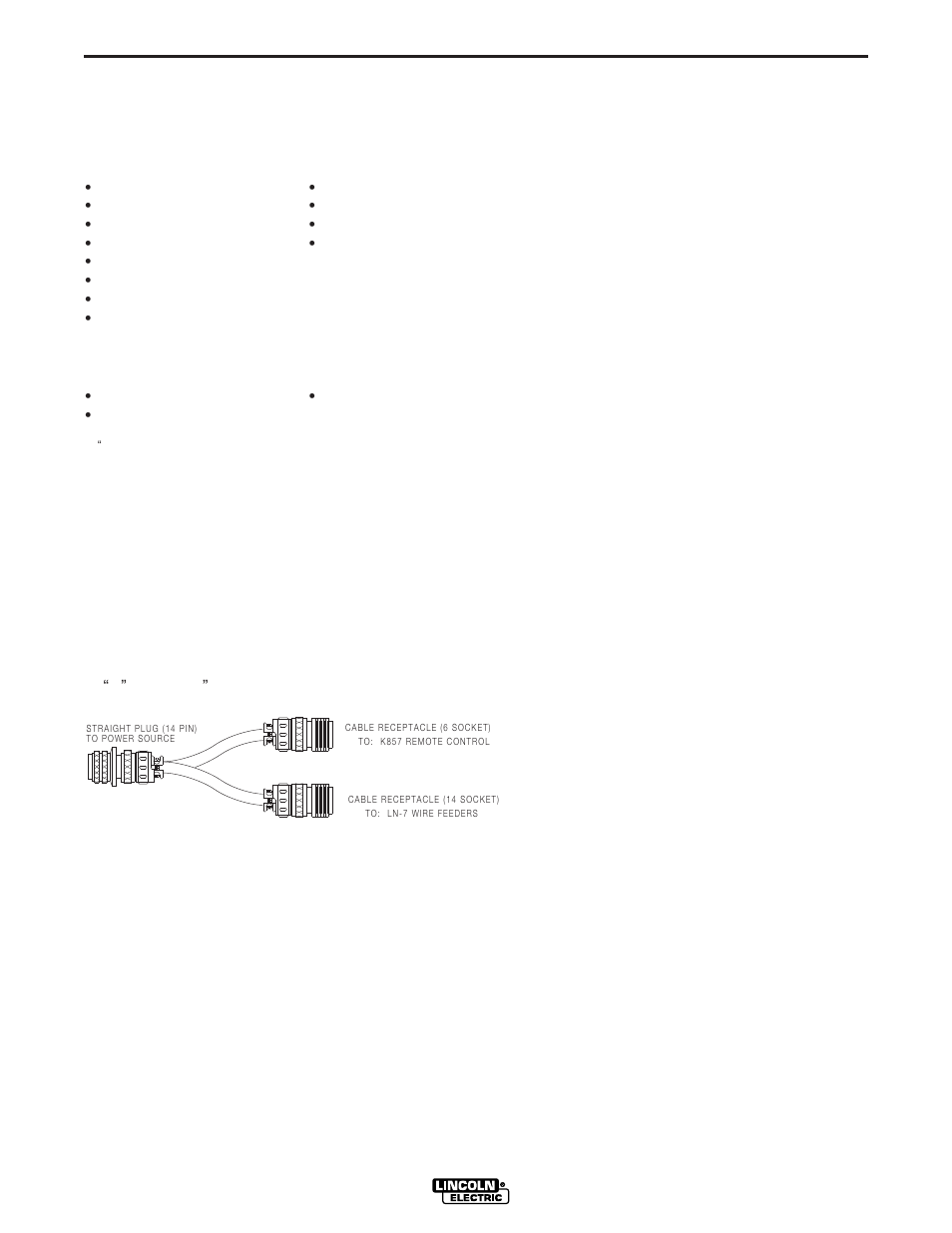 Accessories, Automatic wire feeders, Field installed options | Lincoln Electric IM770 IDEALARC CV-525 User Manual | Page 24 / 36