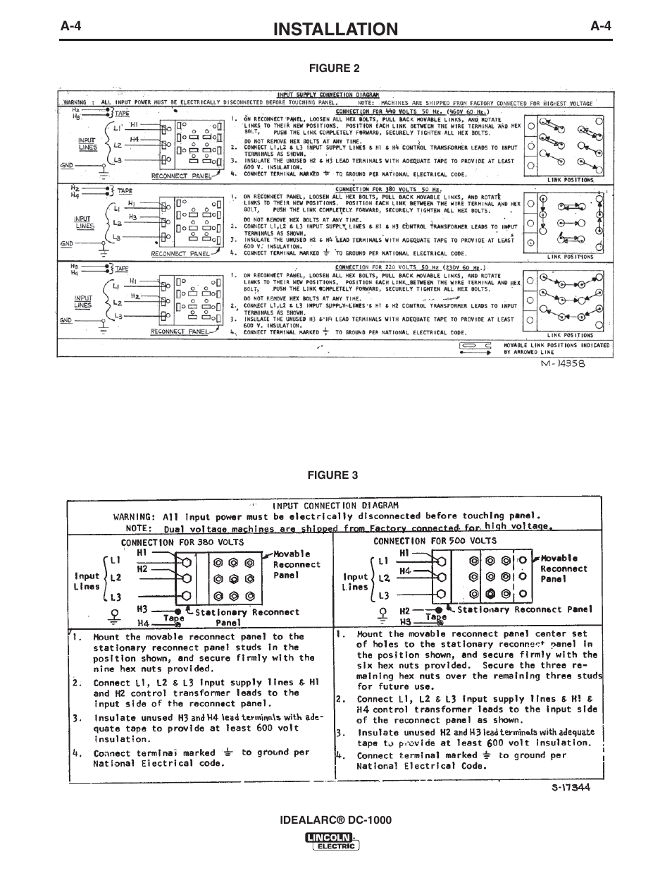 Installation | Lincoln Electric IM420 IDEALARC DC-1000 User Manual | Page 11 / 34