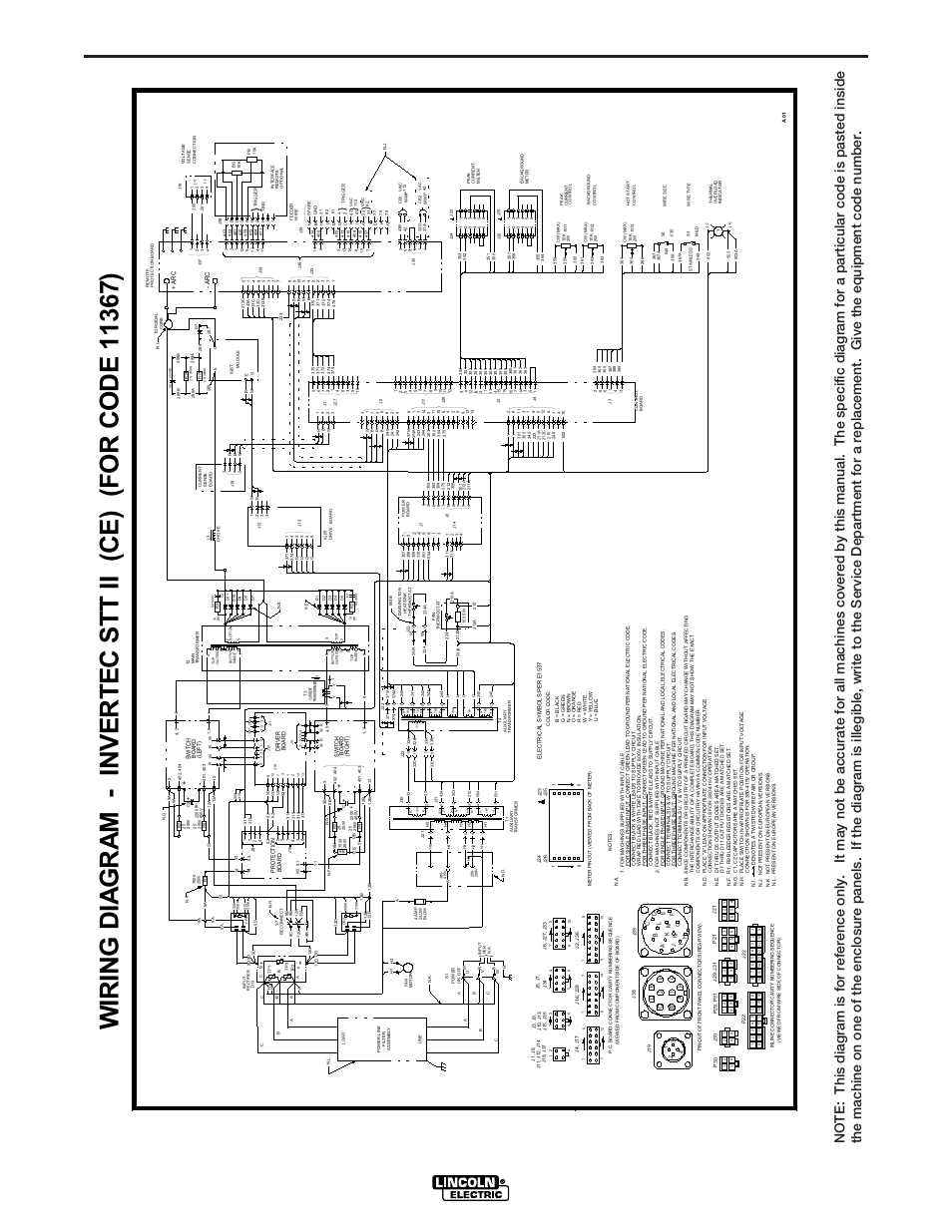 Diagrams, Invertec stt ii (ce), G4557 | Lincoln Electric IM904 INVERTEC STT II User Manual | Page 31 / 38