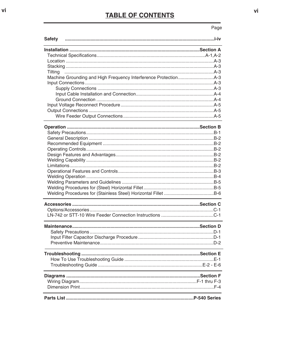 Lincoln Electric IM904 INVERTEC STT II User Manual | Page 7 / 38