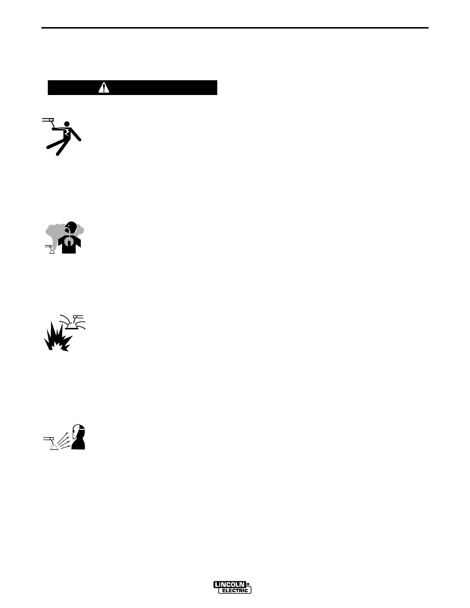 Operation, General description, Safety instructions | Warning | Lincoln Electric IM585 INVERTEC V-130-S User Manual | Page 12 / 25