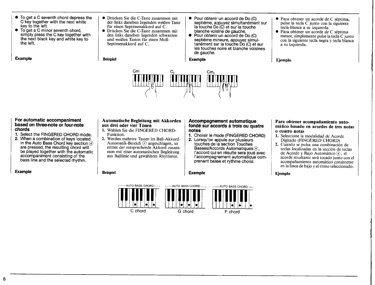 Yamaha PSR-15 User Manual | Page 10 / 16