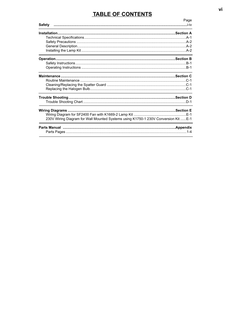 Lincoln Electric IM627 Lamp Kit for Wall-Mounted Systems User Manual | Page 7 / 29