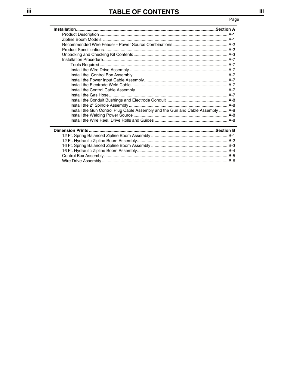 Lincoln Electric IM596-2 LN-10_ZIPLINE BOOM PACKAGE User Manual | Page 4 / 24