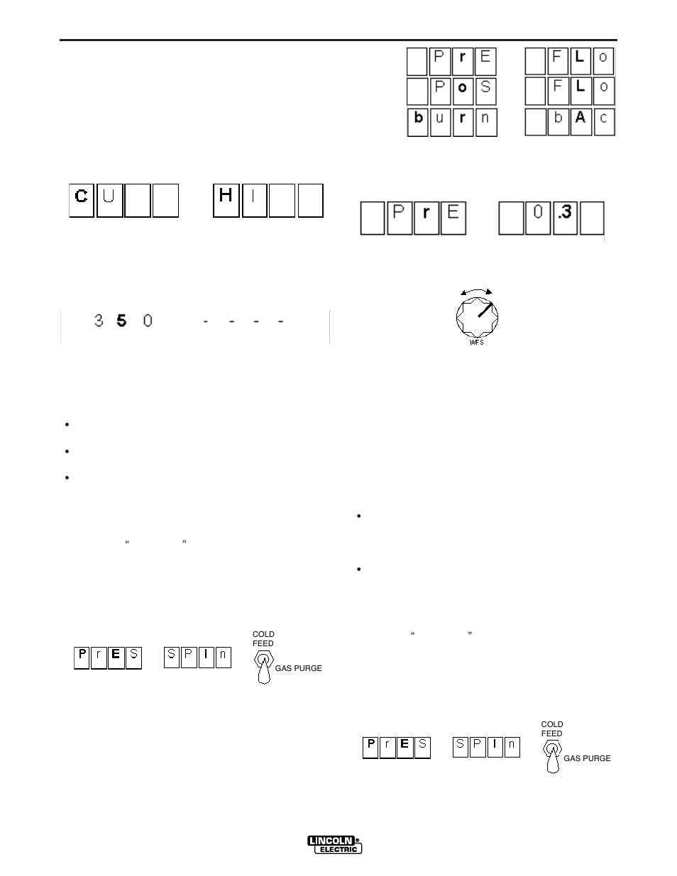 Operation | Lincoln Electric IM733 LN-15 WIRE FEEDER User Manual | Page 16 / 34