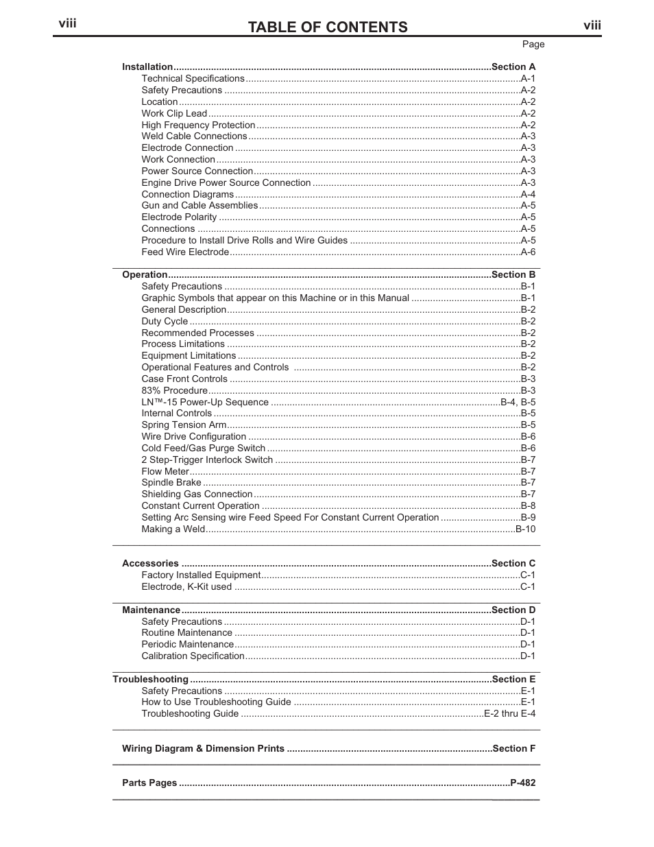 Lincoln Electric IM823 LN-15 WIRE FEEDER User Manual | Page 9 / 40