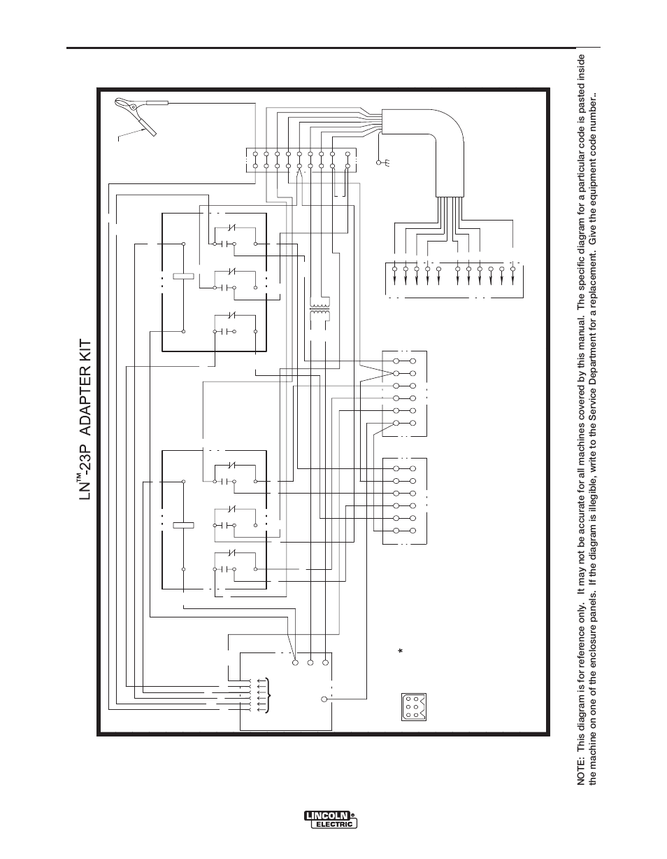 Diagrams, Ln™-23p | Lincoln Electric IM311 LN-23P User Manual | Page 21 / 35