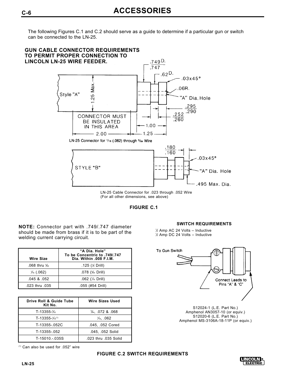 Accessories | Lincoln Electric IM359 LN-25 User Manual | Page 26 / 34