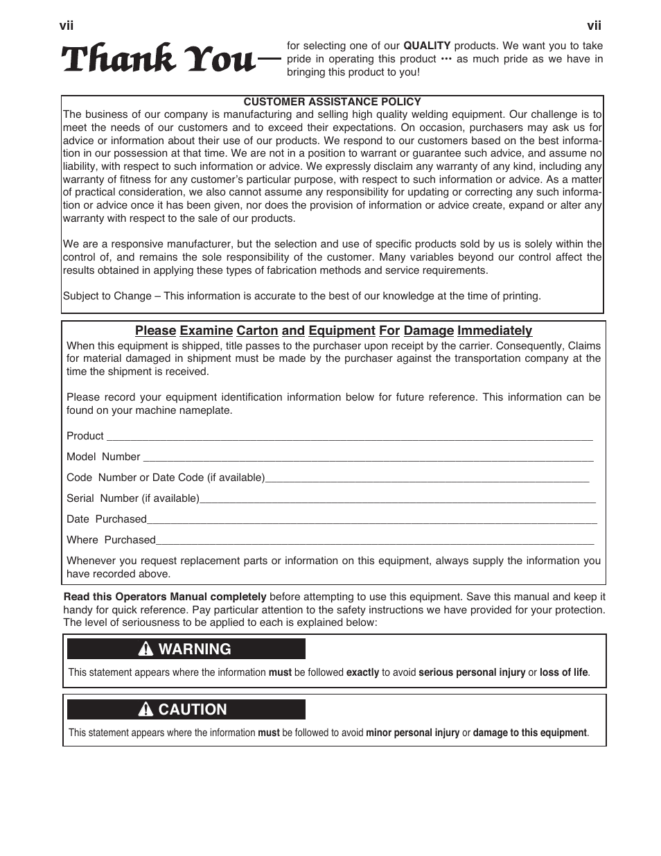 Lincoln Electric IM994 RED-D-ARC LN-25 PRO EXTREME (CE) User Manual | Page 8 / 45