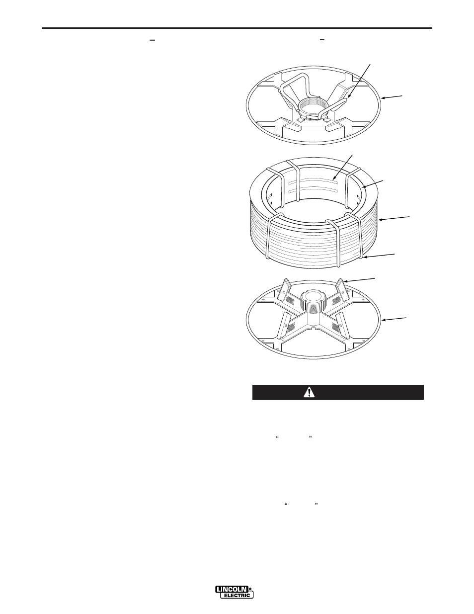 Operation, Caution | Lincoln Electric IM502 LN-742H Wire Feeder User Manual | Page 25 / 48