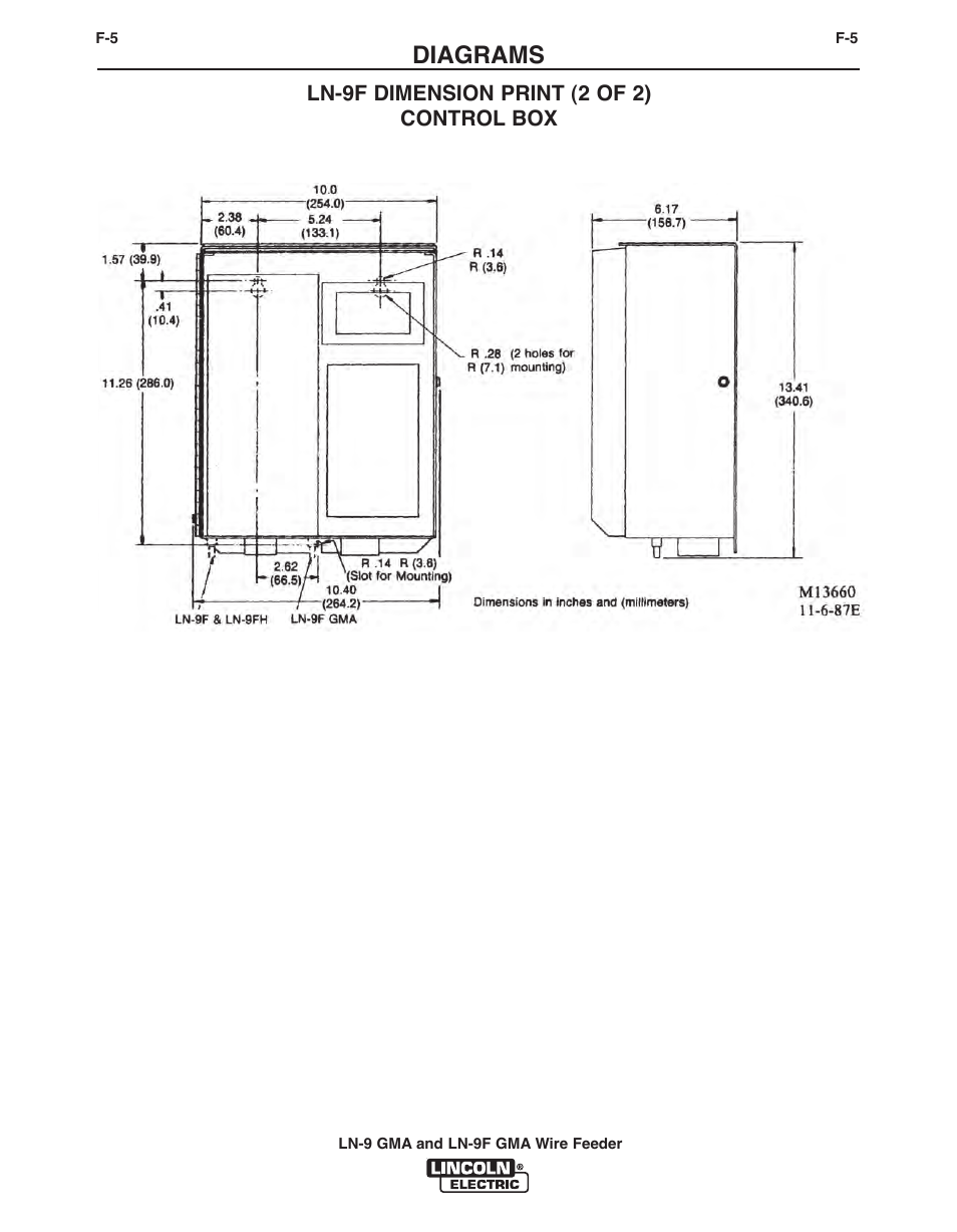 Diagrams | Lincoln Electric IM355 LN-9F GMA Wire Feeder User Manual | Page 66 / 70