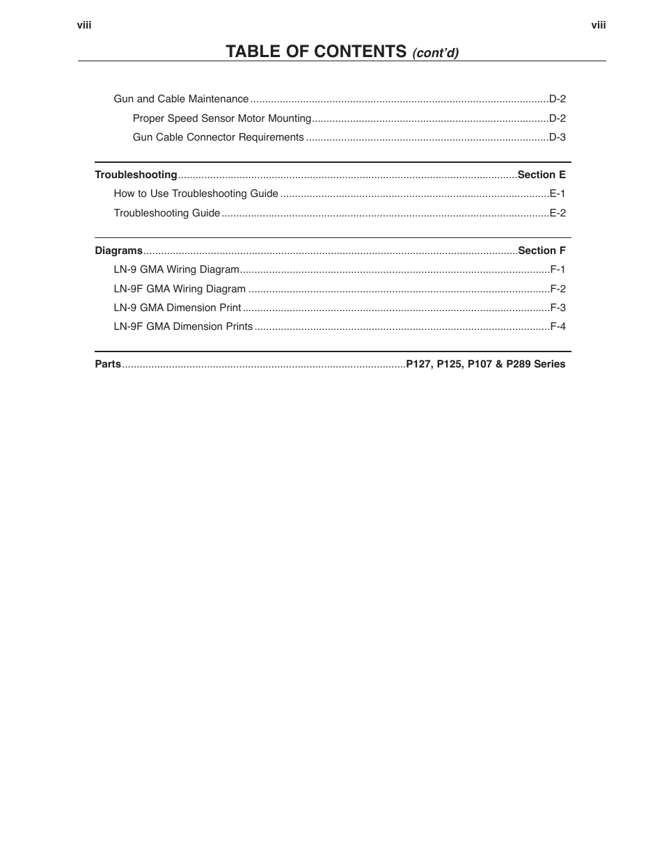 Lincoln Electric IM355 LN-9F GMA Wire Feeder User Manual | Page 9 / 70