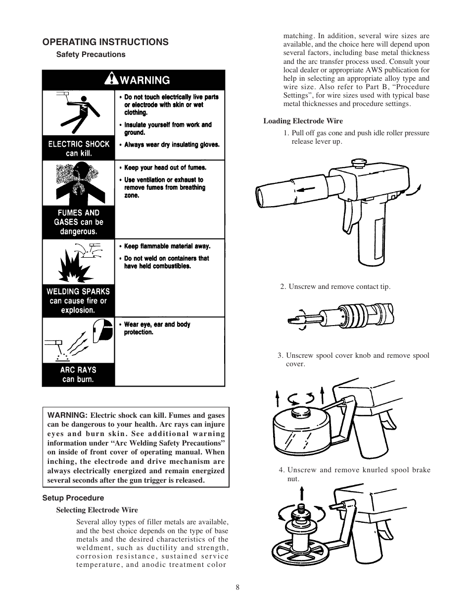 Lincoln Electric IM408 MAGNUM SG SPOOL GUN User Manual | Page 15 / 25