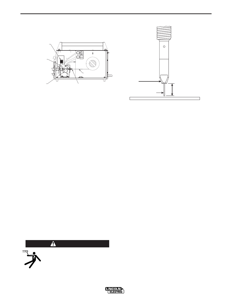 Operation, Warning | Lincoln Electric IM822 MIG PAK HD User Manual | Page 14 / 39