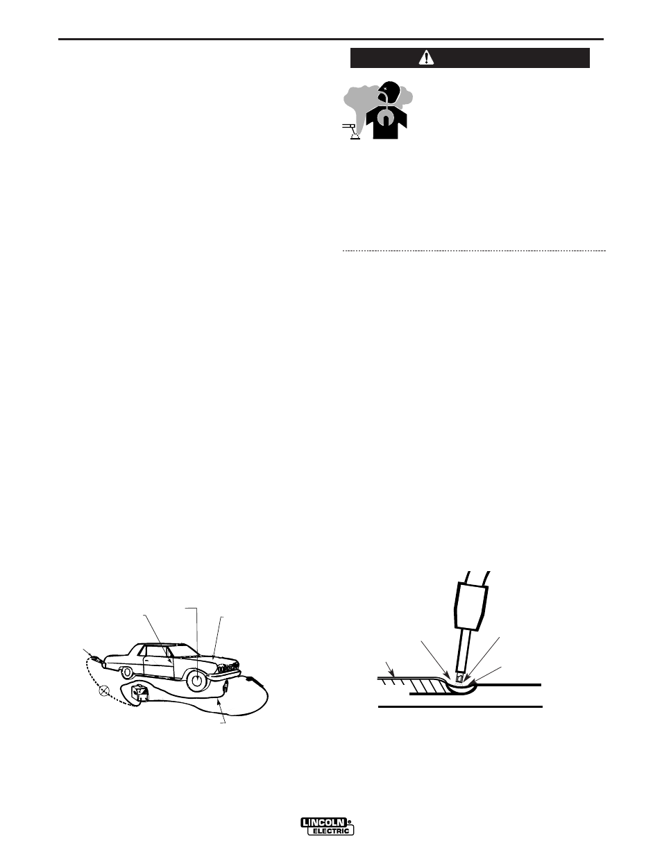 Operation, Learning to weld, Warning | The arc-welding circuit, The self-shielded fcaw (flux core) welding arc | Lincoln Electric IM822 MIG PAK HD User Manual | Page 17 / 39