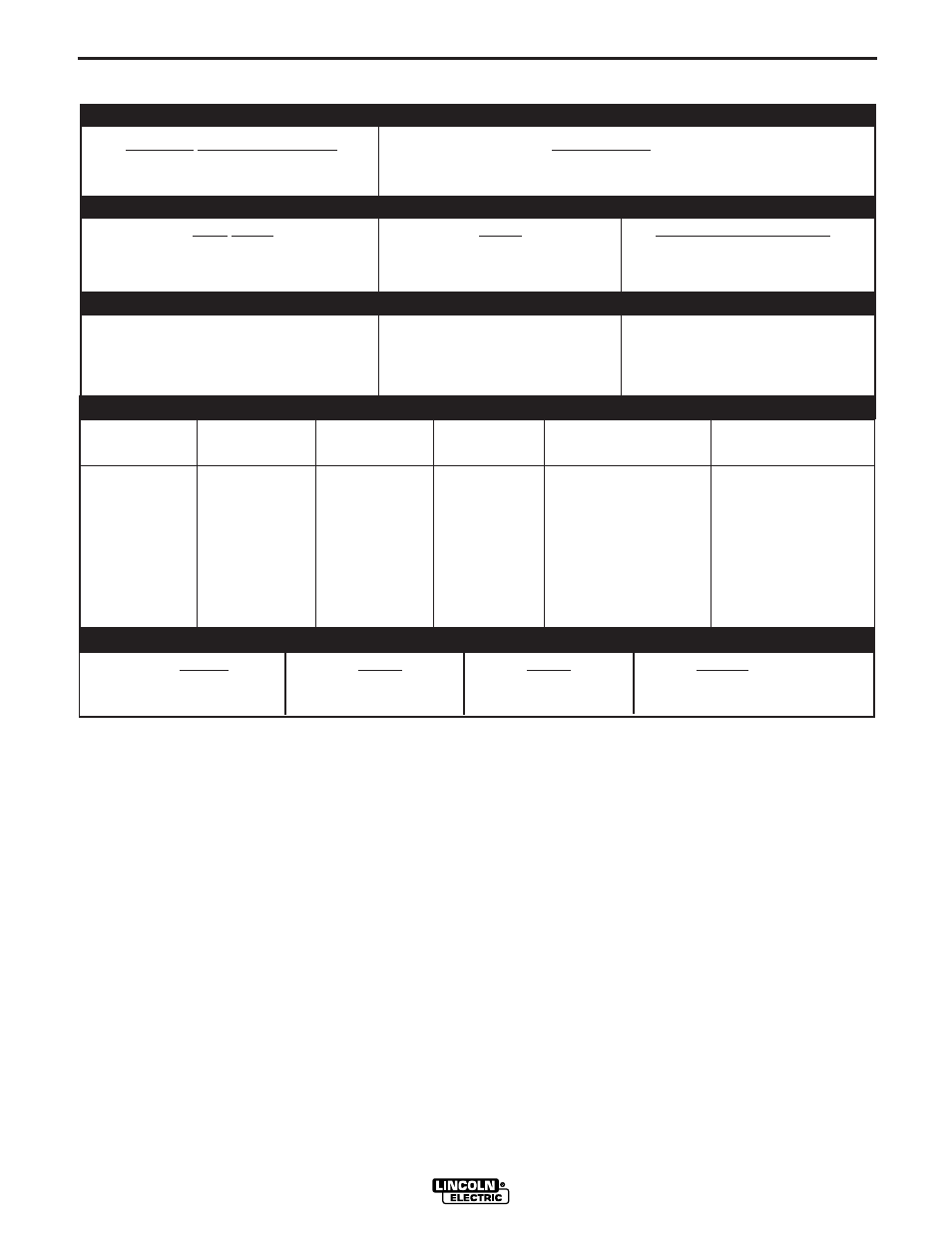 Installation, Technical specifications – mig pak hd | Lincoln Electric IM822 MIG PAK HD User Manual | Page 8 / 39