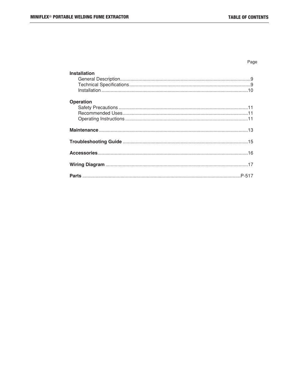 Lincoln Electric IM857 MINIFLEX K3972-1 & K3973-1 User Manual | Page 8 / 24