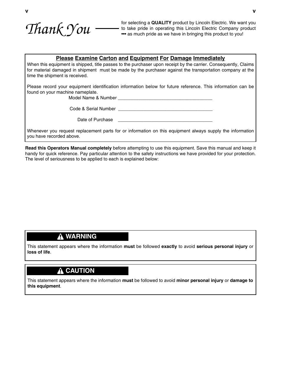 Lincoln Electric IM626 Mobiflex 200-M Lamp Kit User Manual | Page 6 / 20