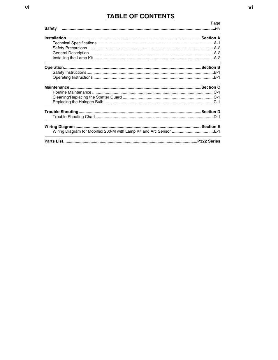 Lincoln Electric IM626 Mobiflex 200-M Lamp Kit User Manual | Page 7 / 20