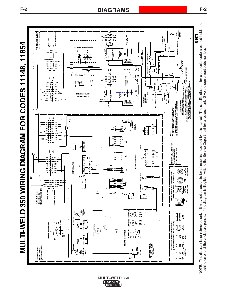 Diagrams | Lincoln Electric IM664 Multi-Weld 350 Arc Converter User Manual | Page 28 / 33