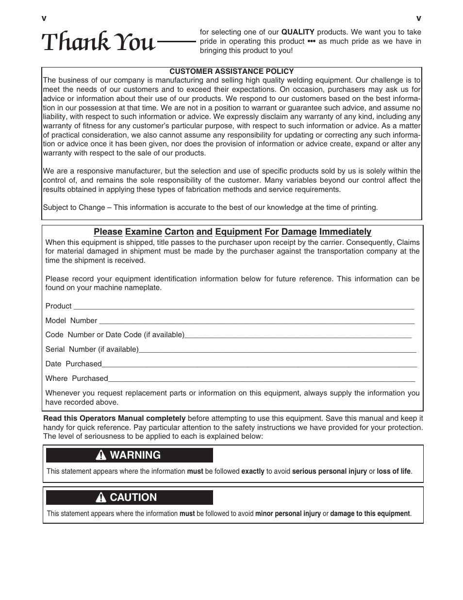 Lincoln Electric IM697 RED-D-ARC MX 300 User Manual | Page 6 / 34