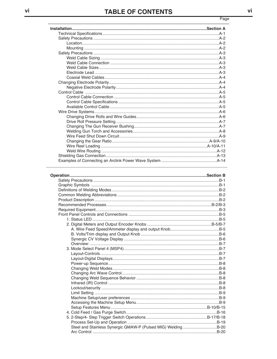 Lincoln Electric IM827 POWER FEED 10M WIRE FEEDER User Manual | Page 7 / 76