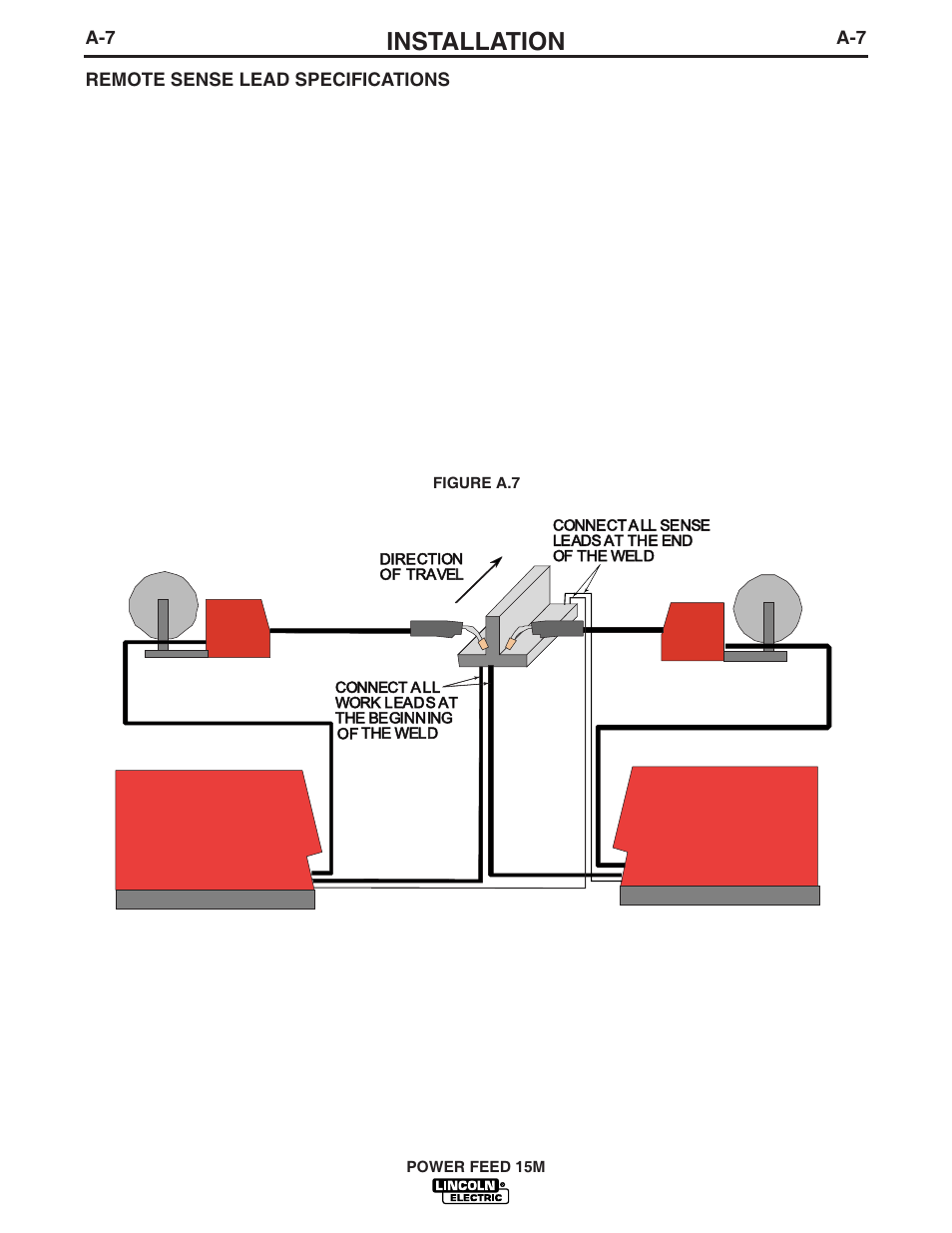 Installation | Lincoln Electric IM761 POWER FEED 15M User Manual | Page 14 / 48