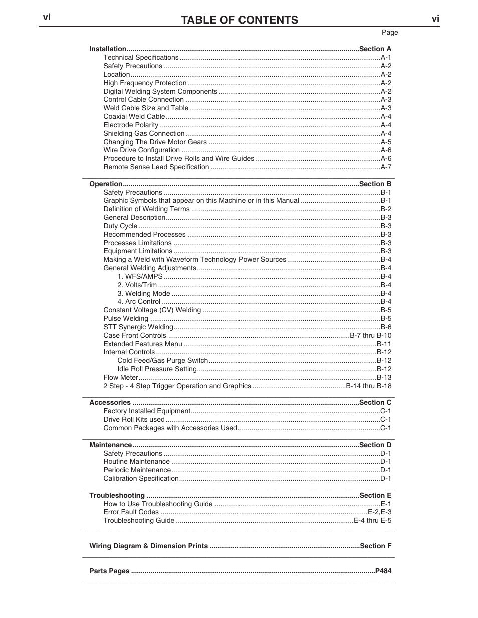 Lincoln Electric IM761 POWER FEED 15M User Manual | Page 7 / 48