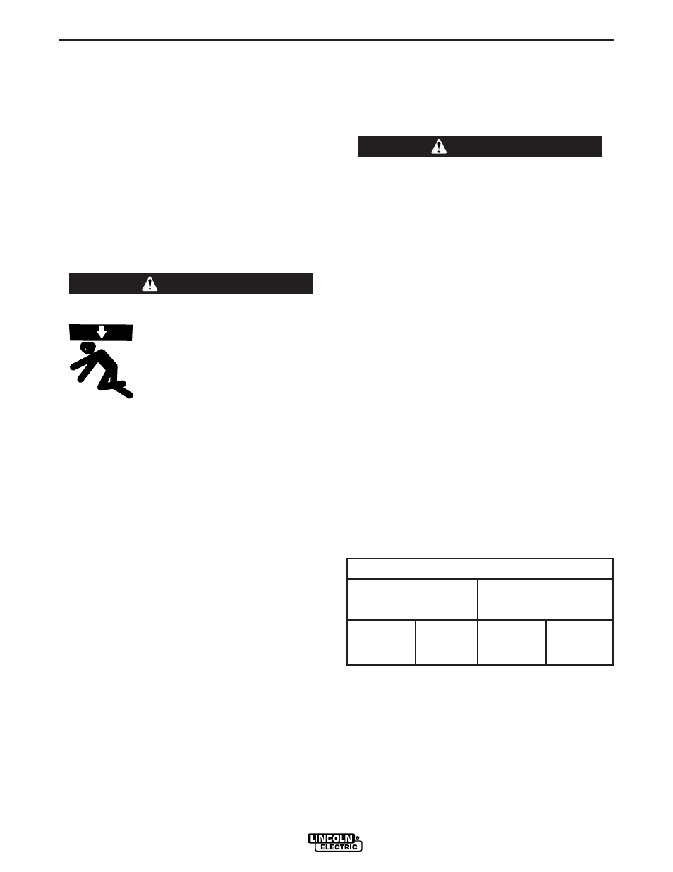 Installation, Warning | Lincoln Electric IM698 PIPELINER 200G User Manual | Page 10 / 34