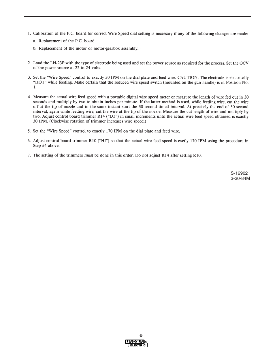 Diagrams | Lincoln Electric IM867 PIPELINER LN-23P User Manual | Page 23 / 28