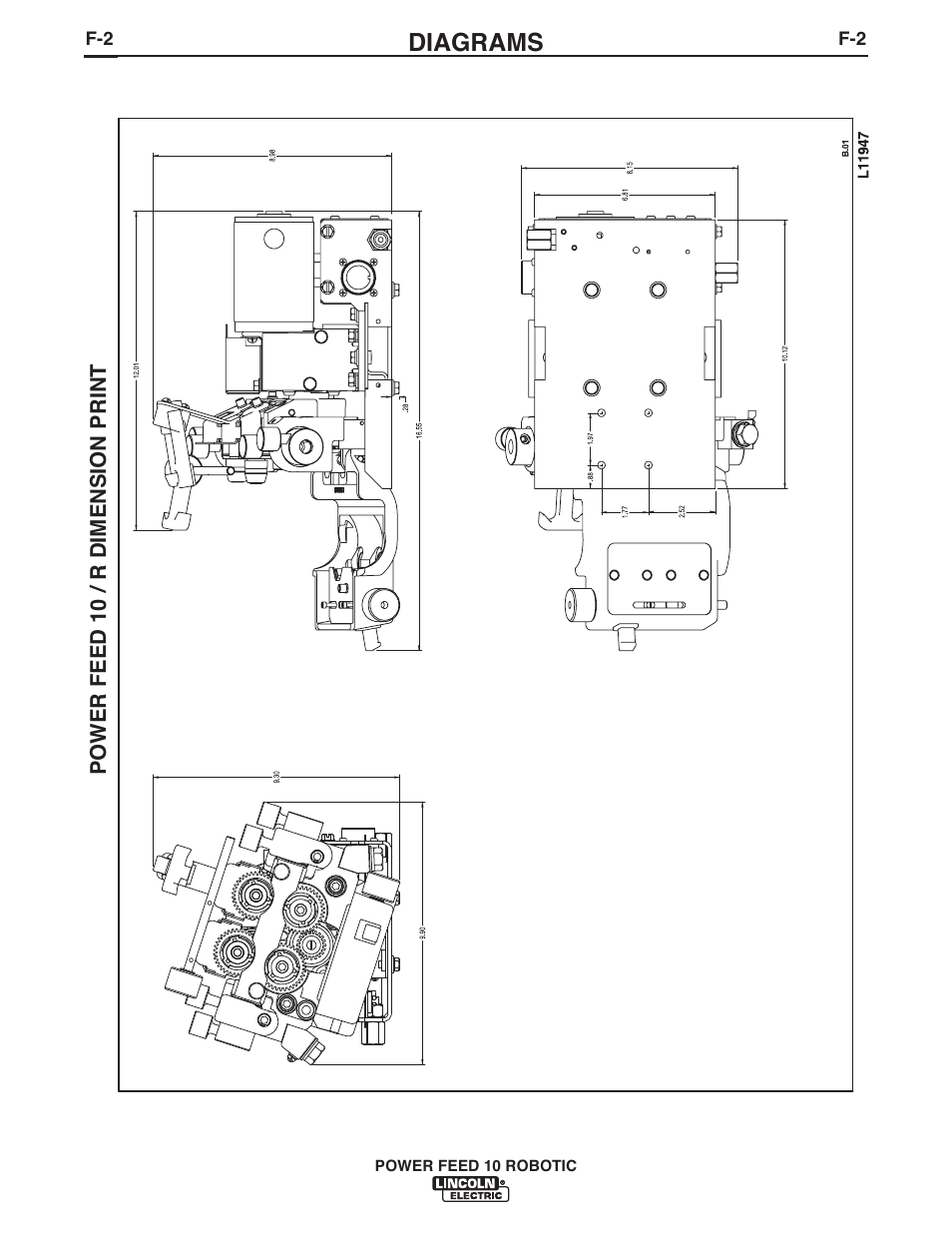 Diagrams | Lincoln Electric IM772 K1780-2 Power Feed 10 Robotic User Manual | Page 24 / 28