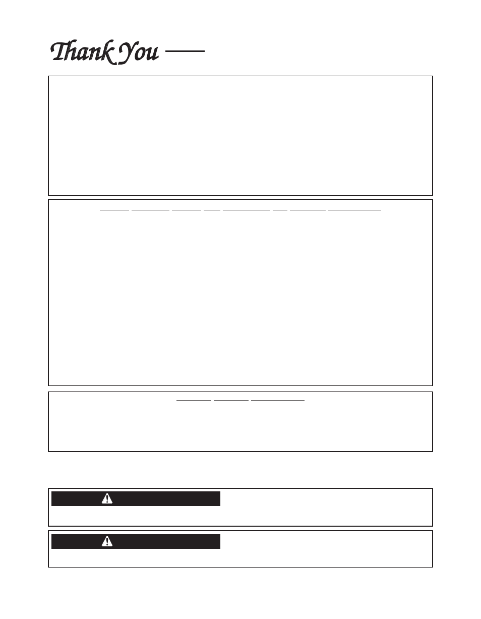 Tthhaannkk y yoouu | Lincoln Electric IM849 POWER FEED 10A CONTROLLER User Manual | Page 6 / 41