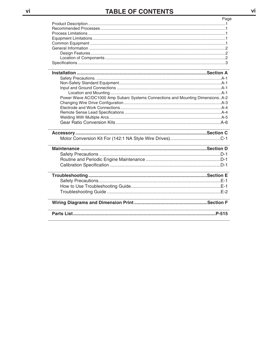 Lincoln Electric IM850 POWER FEED 10S User Manual | Page 7 / 26