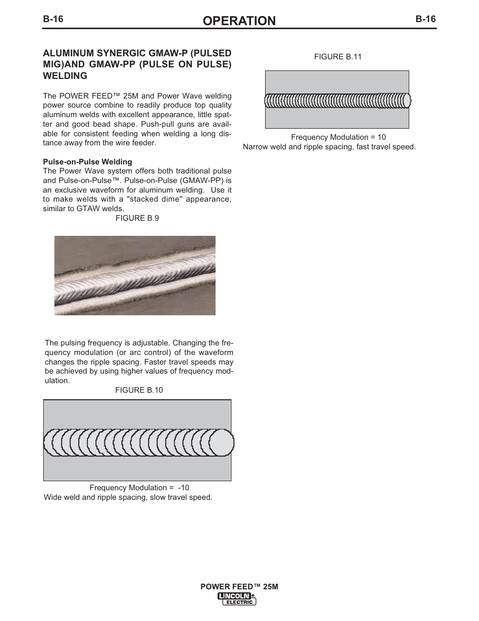 Operation | Lincoln Electric IM892 POWER FEED 25M User Manual | Page 32 / 83