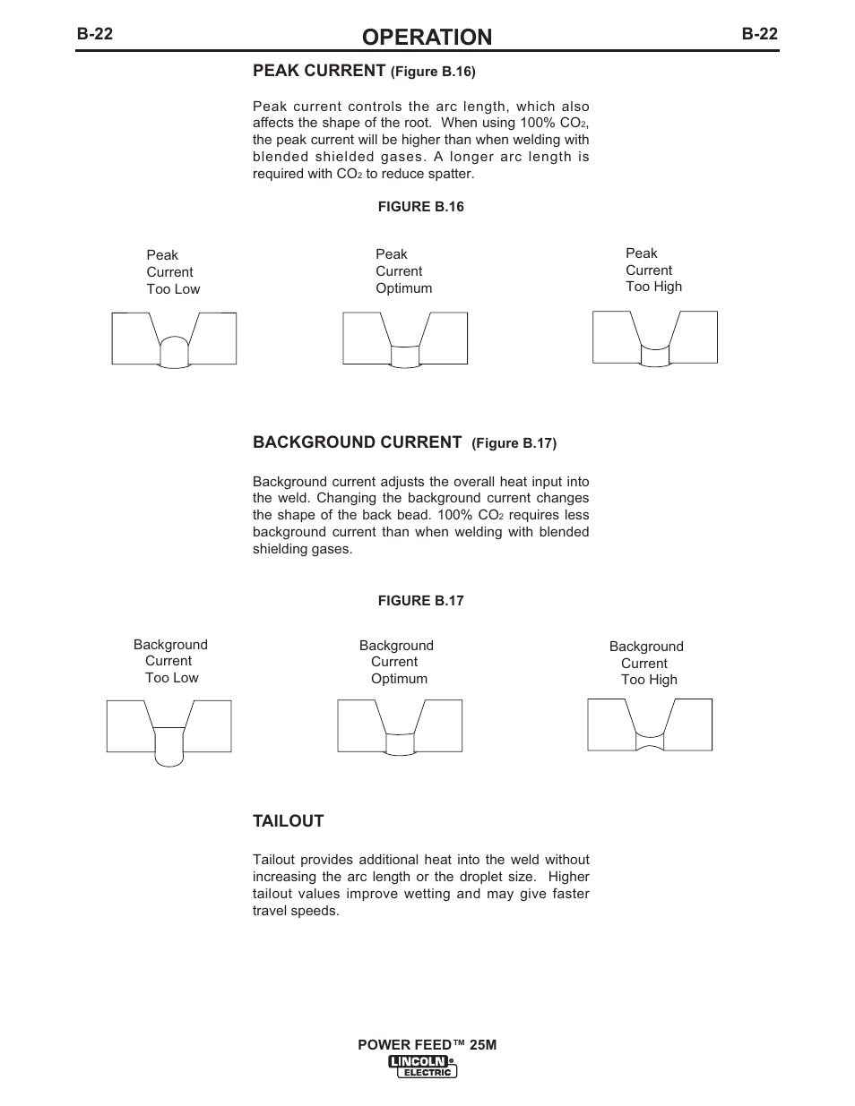 Operation | Lincoln Electric IM892 POWER FEED 25M User Manual | Page 38 / 83