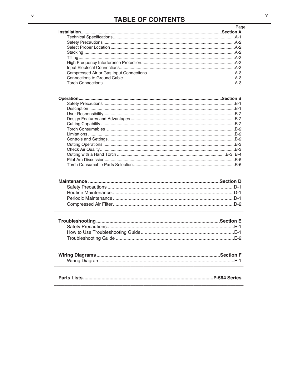 Lincoln Electric IM944 POWERTORCH PLASMA 20 User Manual | Page 6 / 24