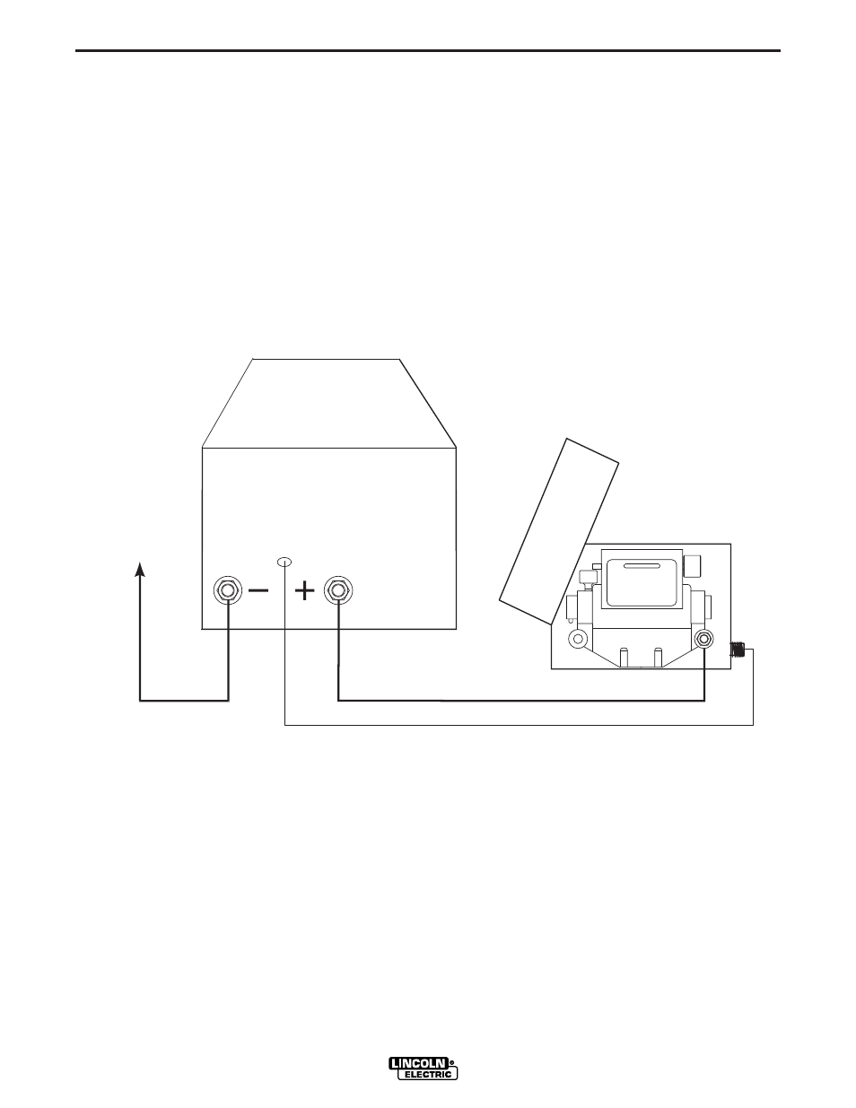 Power wave wire feeder control cable k1543 to work | Lincoln Electric IM745 POWER WAVE 355 User Manual | Page 35 / 41