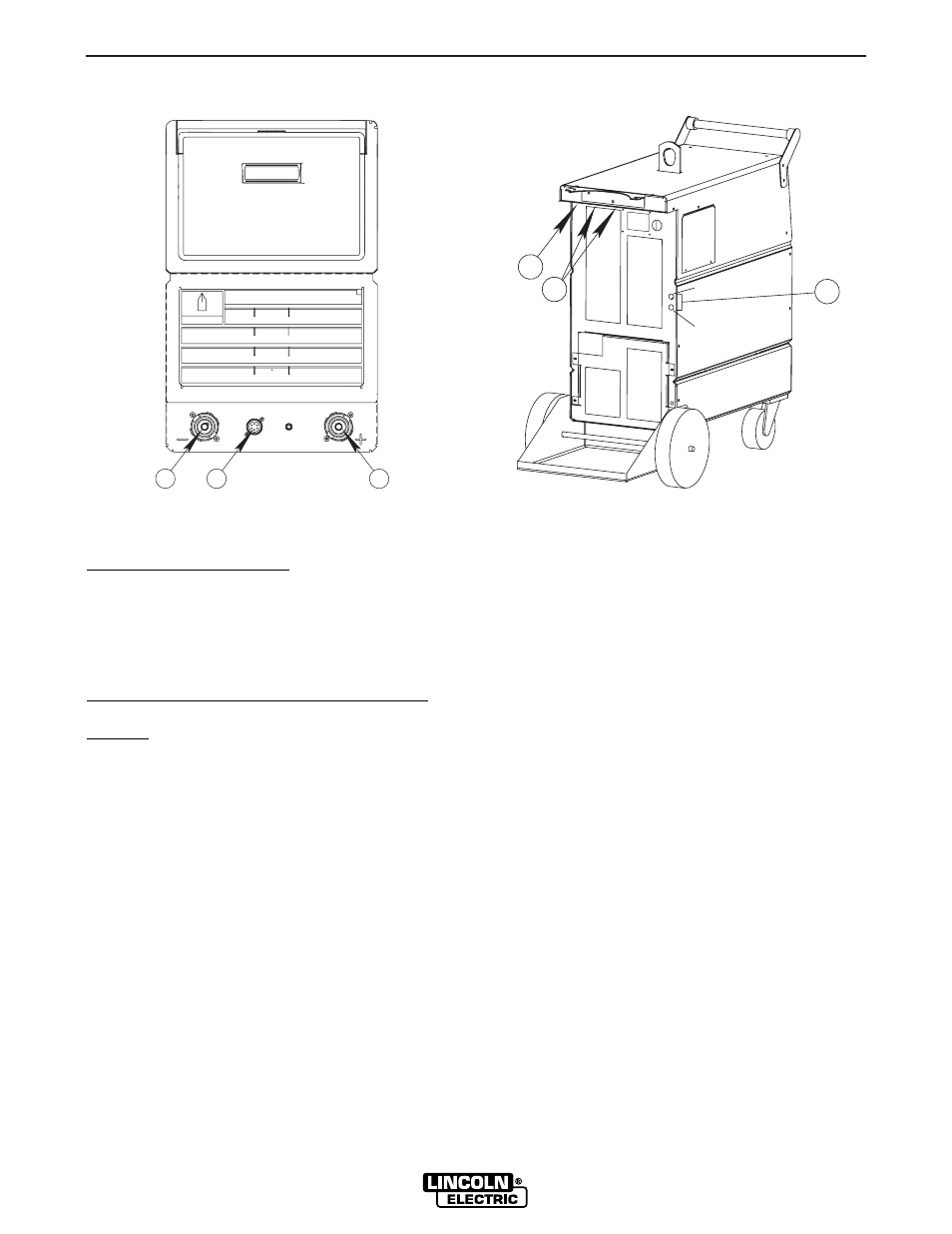 Installation, Output connections | Lincoln Electric IM579 POWER WAVE 450 User Manual | Page 11 / 53