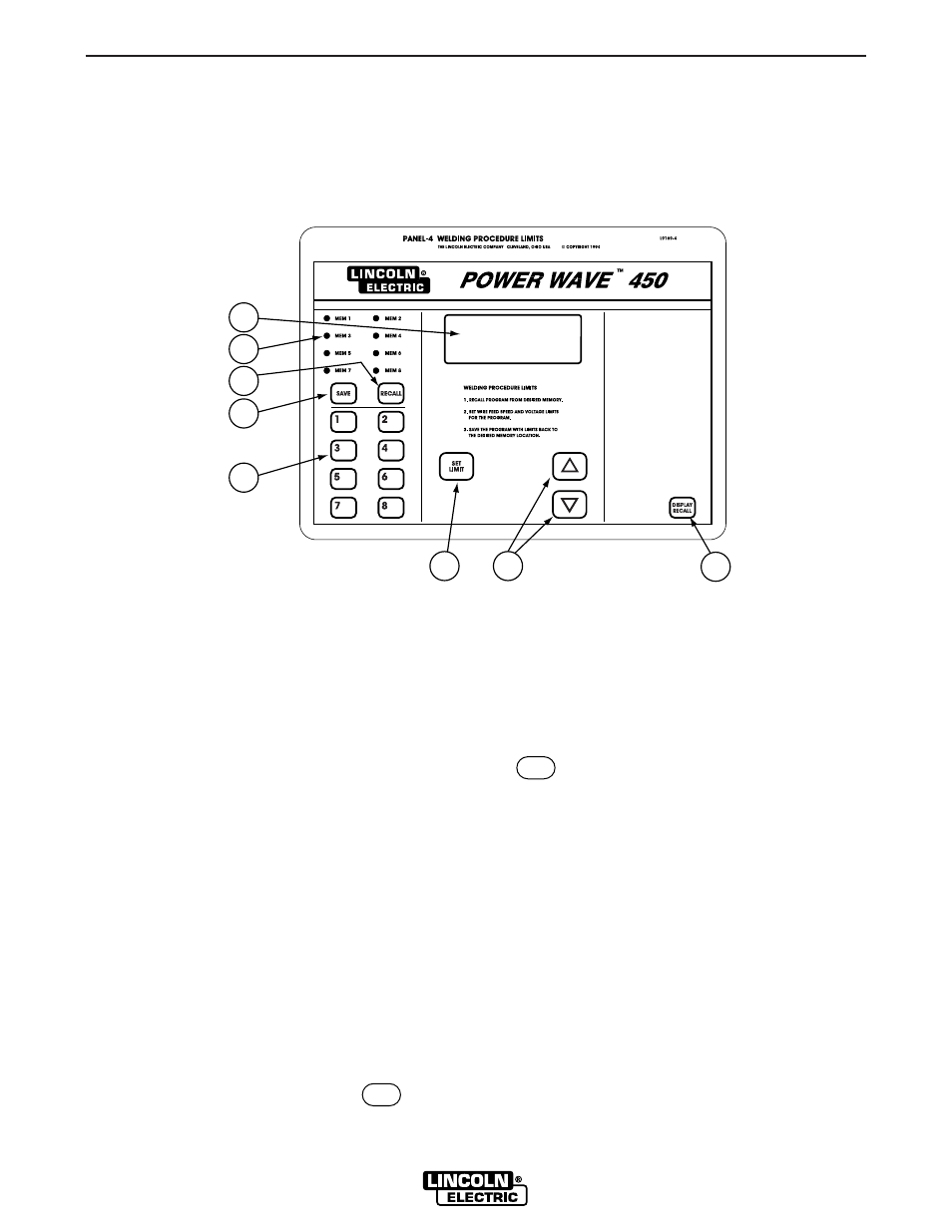 Operation | Lincoln Electric IM579 POWER WAVE 450 User Manual | Page 25 / 53