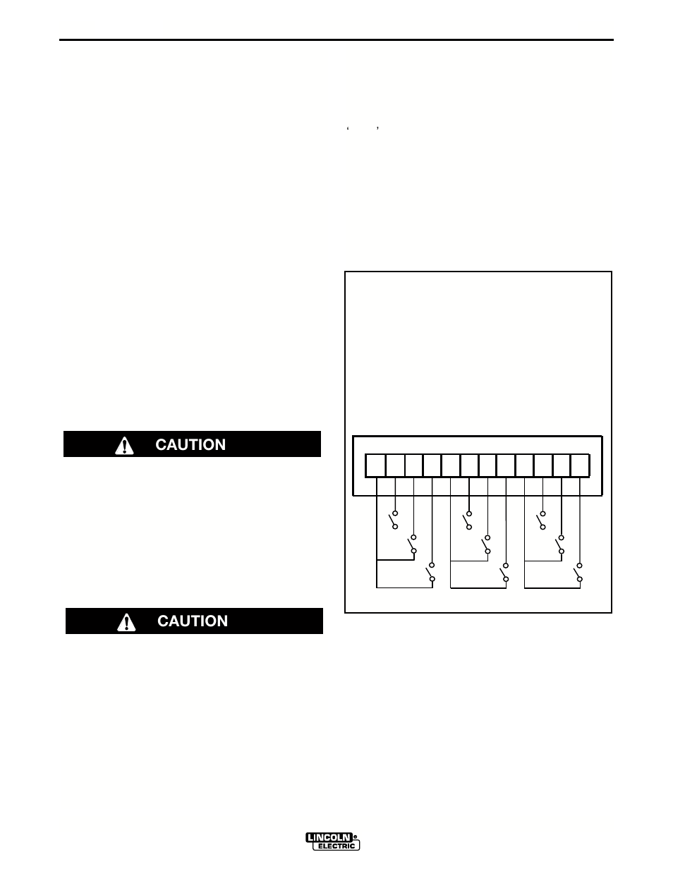Installation, Control cable specifications, External i/o connector | Caution | Lincoln Electric IM690 POWER WAVE 455R User Manual | Page 15 / 45