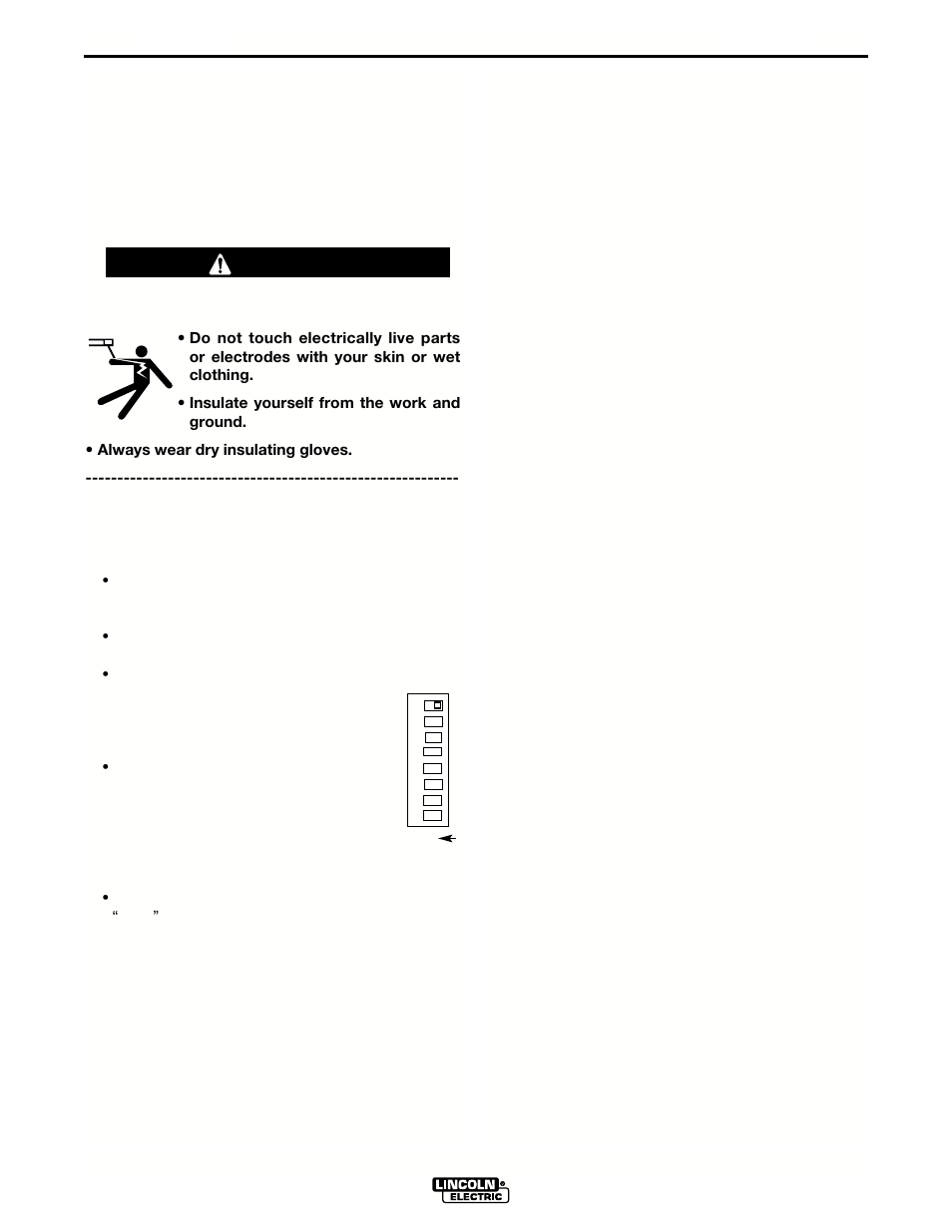 Installation, High speed gear box, Warning | Lincoln Electric IM690 POWER WAVE 455R User Manual | Page 16 / 45