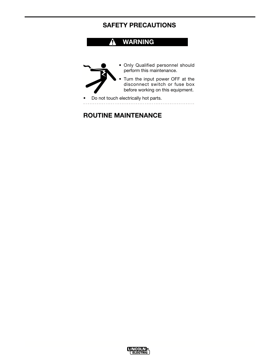 Maintenance | Lincoln Electric IM690 POWER WAVE 455R User Manual | Page 27 / 45