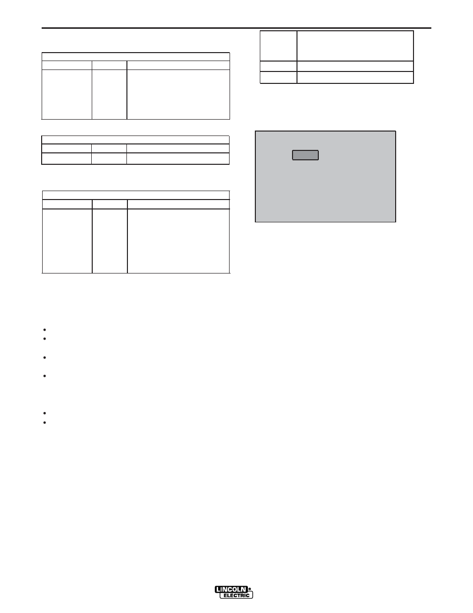 Installation, I / o receptacle specifications, Power wave water cooler (field installed option) | Water flow sensor | Lincoln Electric IM714 POWER WAVE 455 User Manual | Page 19 / 43