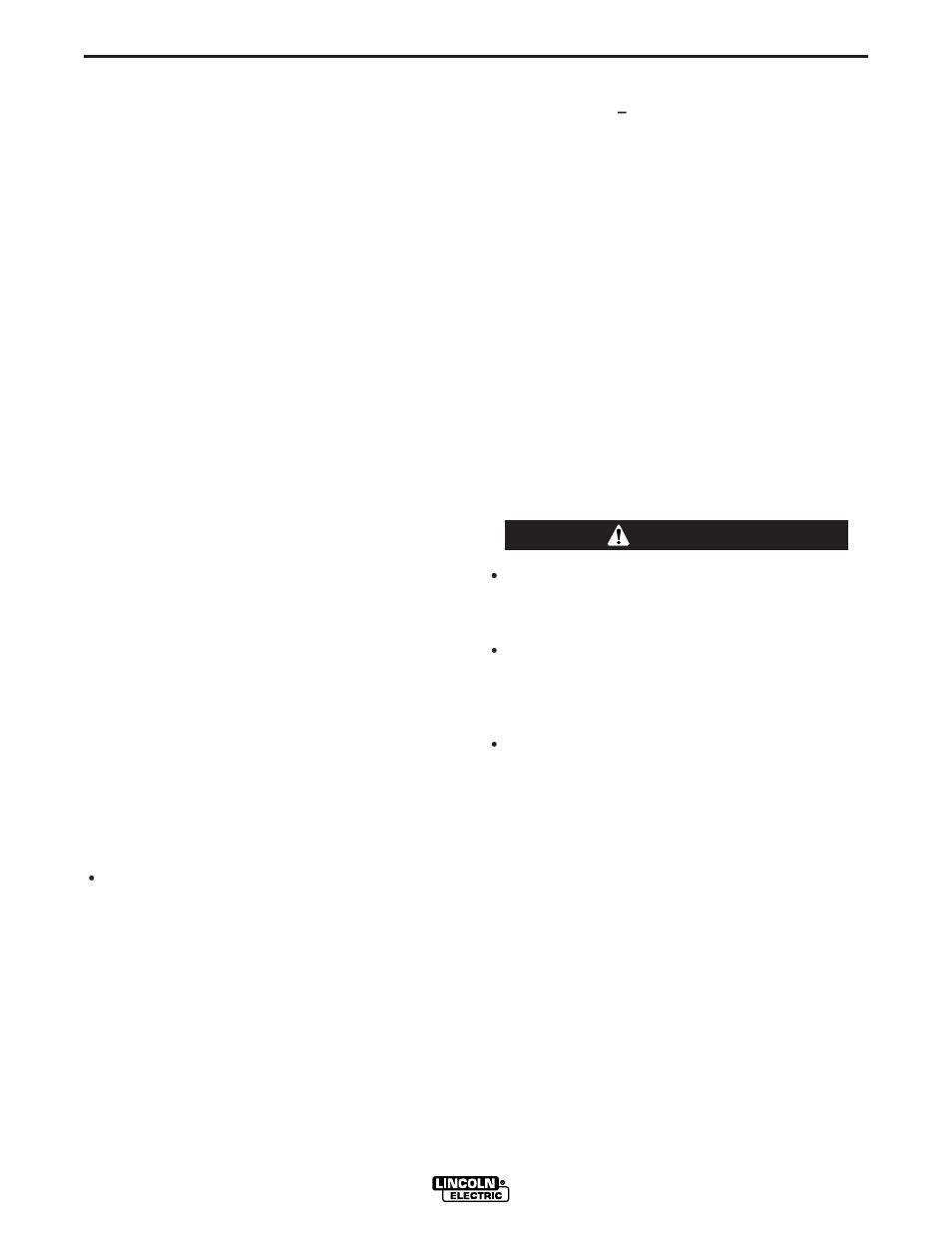 Operation, Required equipment, Limitations | General description, Recommended processes and equipment, Warning | Lincoln Electric IM714 POWER WAVE 455 User Manual | Page 22 / 43