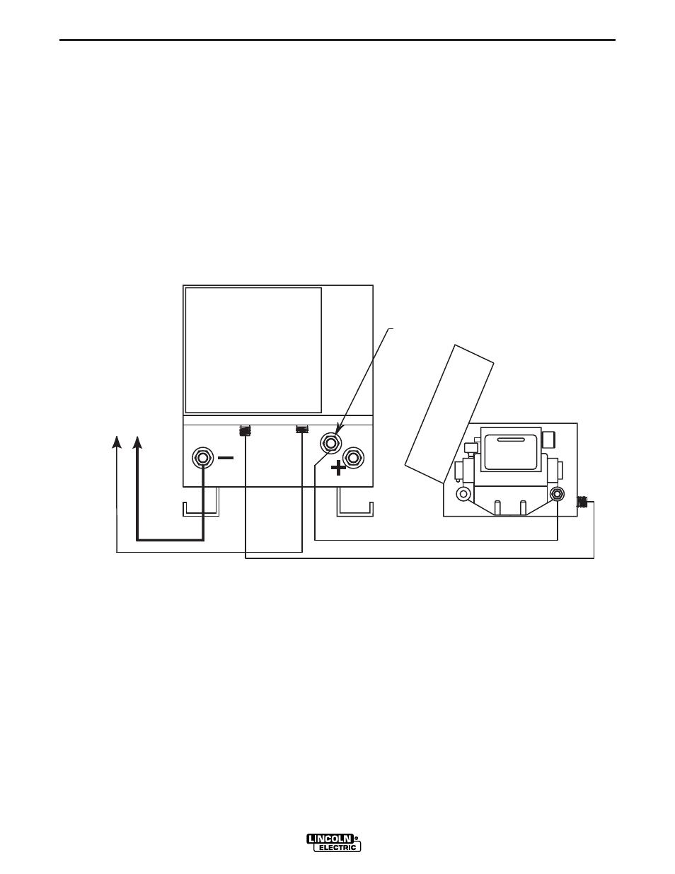 Power wave / stt, Wire feeder control cable k1543 to work work sense | Lincoln Electric IM716 POWER WAVE 455STT User Manual | Page 41 / 46