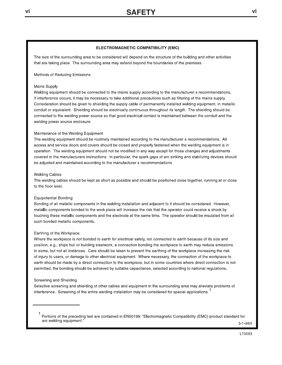 Safety | Lincoln Electric IM807 POWER WAVE 455M User Manual | Page 7 / 42