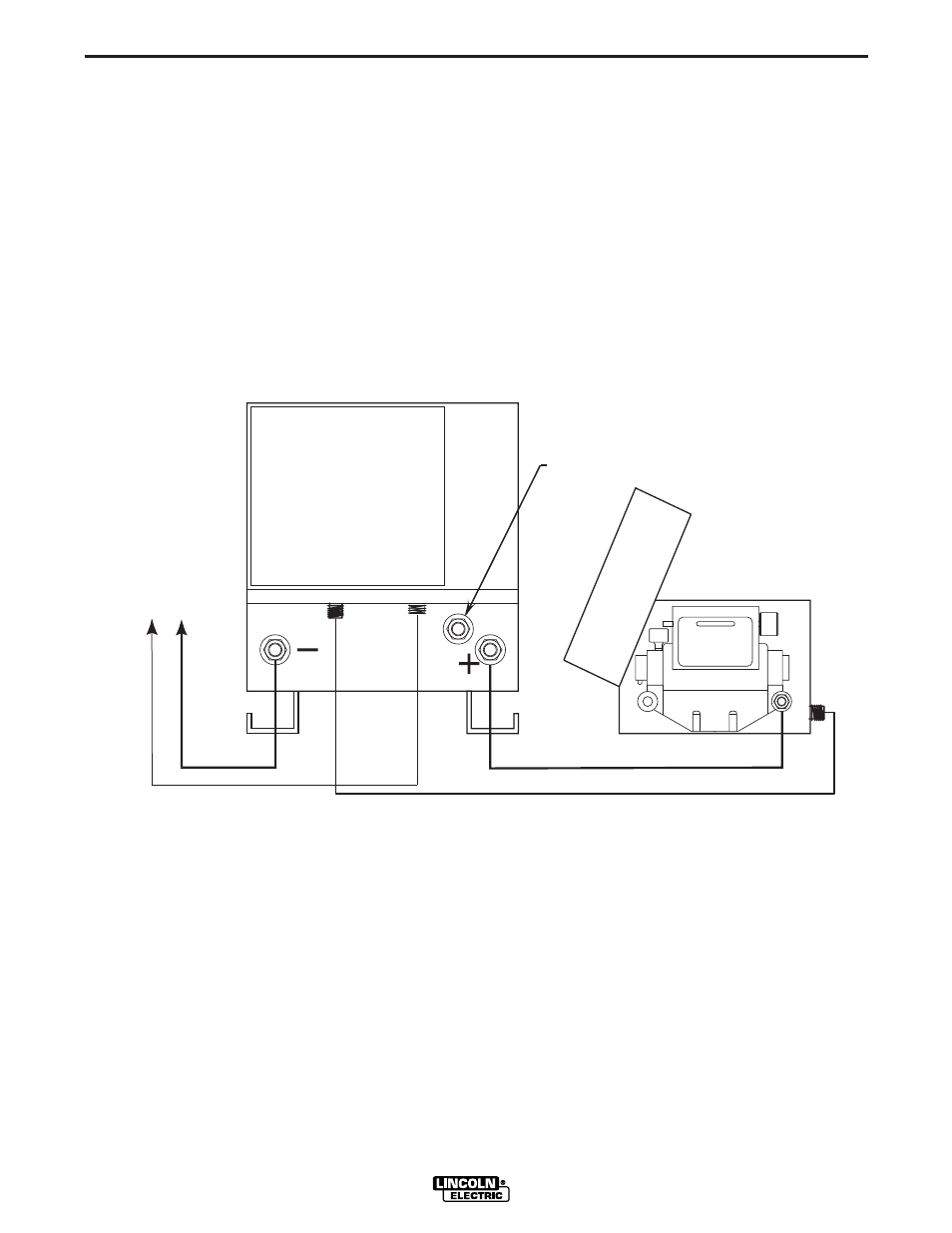 Power wave / stt, Wire feeder control cable k1543 to work work sense | Lincoln Electric IM808 POWER WAVE 455M_STT User Manual | Page 40 / 46