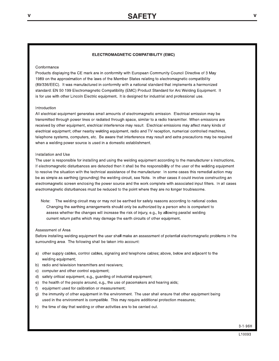Safety | Lincoln Electric IM808 POWER WAVE 455M_STT User Manual | Page 6 / 46