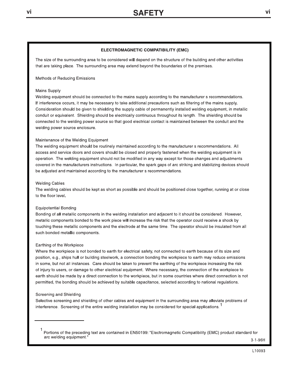 Safety | Lincoln Electric IM905 POWER WAVE 455M User Manual | Page 7 / 43