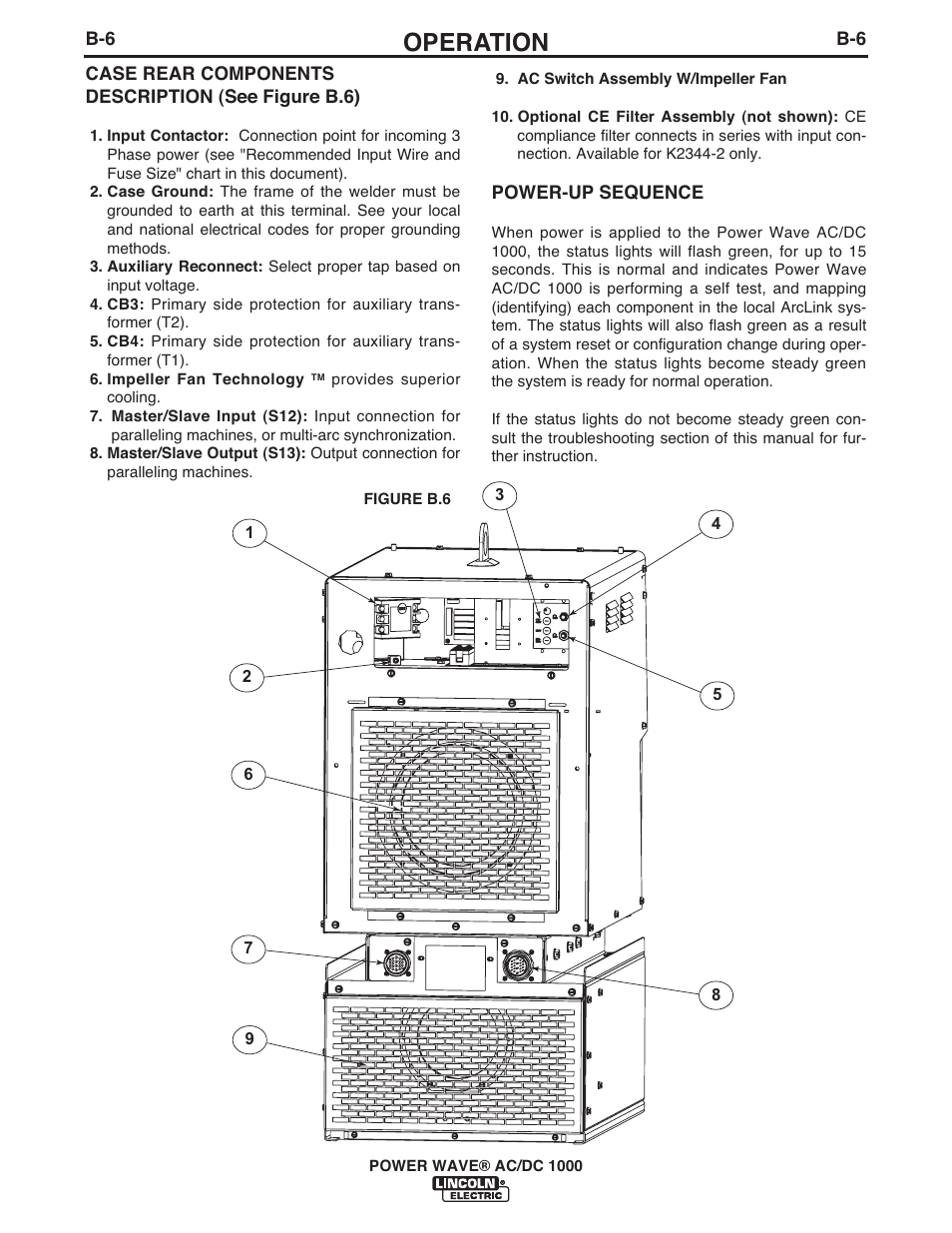 Operation | Lincoln Electric IM848 POWER WAVE AC_DC 1000 User Manual | Page 44 / 74